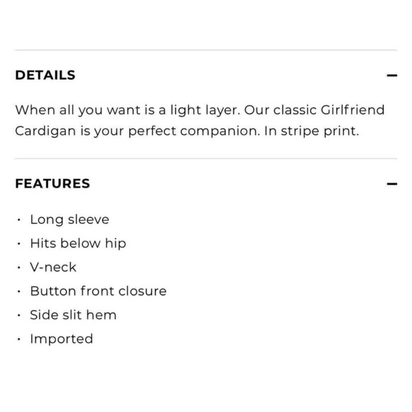 Talbots Girlfriend Cardigan Colorful Stripe Women’s Small Periwinkle Blue - Picture 2 of 11